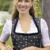 Dirndl-Bluse Gabi, halbarm