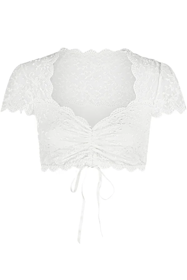 Dirndl-Bluse Nina, kurzarm