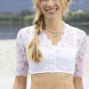 Dirndl-Bluse Waltraud, halbarm